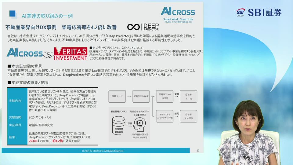 AI CROSS株式会社主催 個人投資家向けオンライン会社説明会