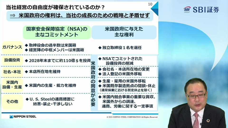 日本製鉄株式会社主催　個人投資家向けオンライン会社説明会